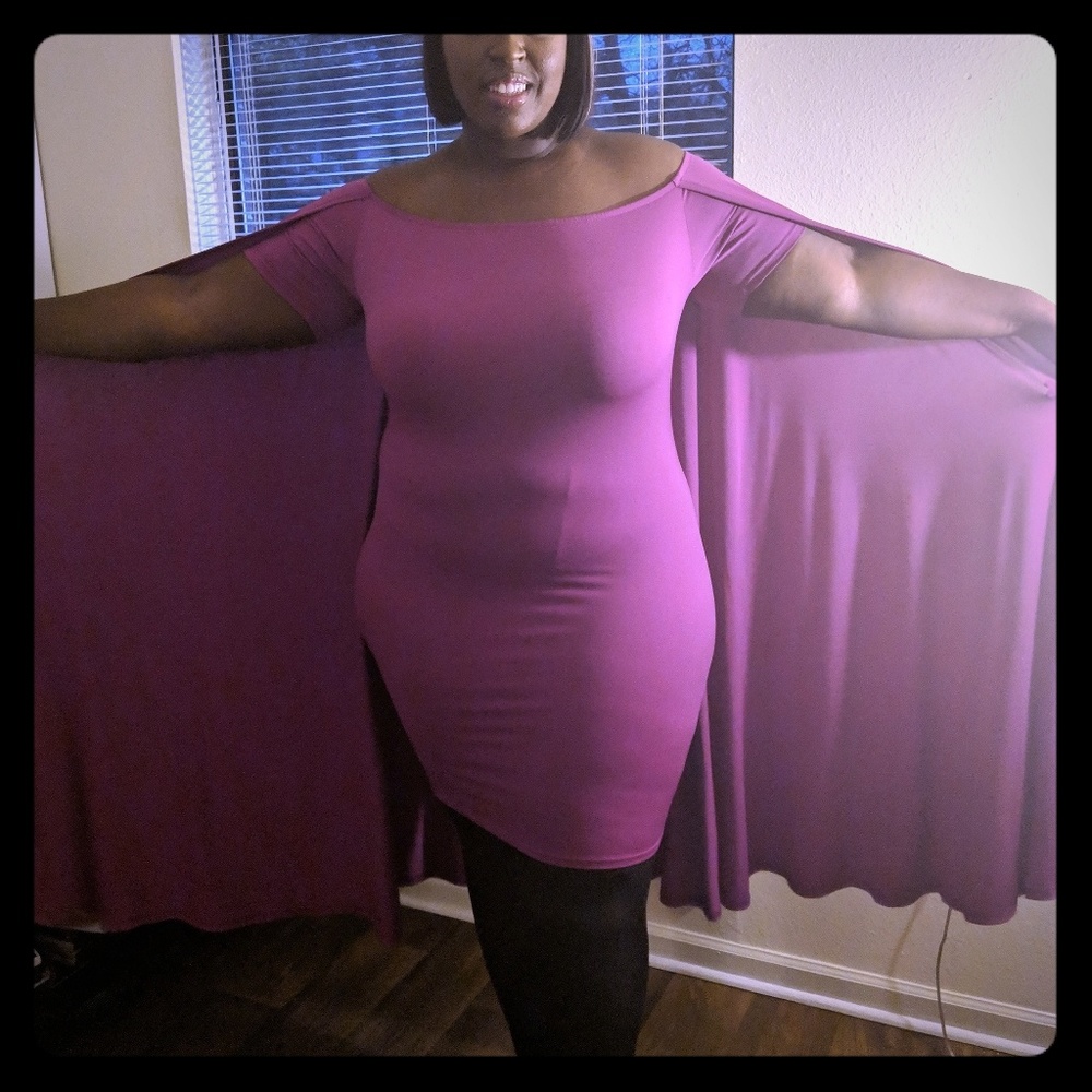 Cape dress